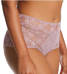 High Rise Signature Lace Panty Lila Obscuro S