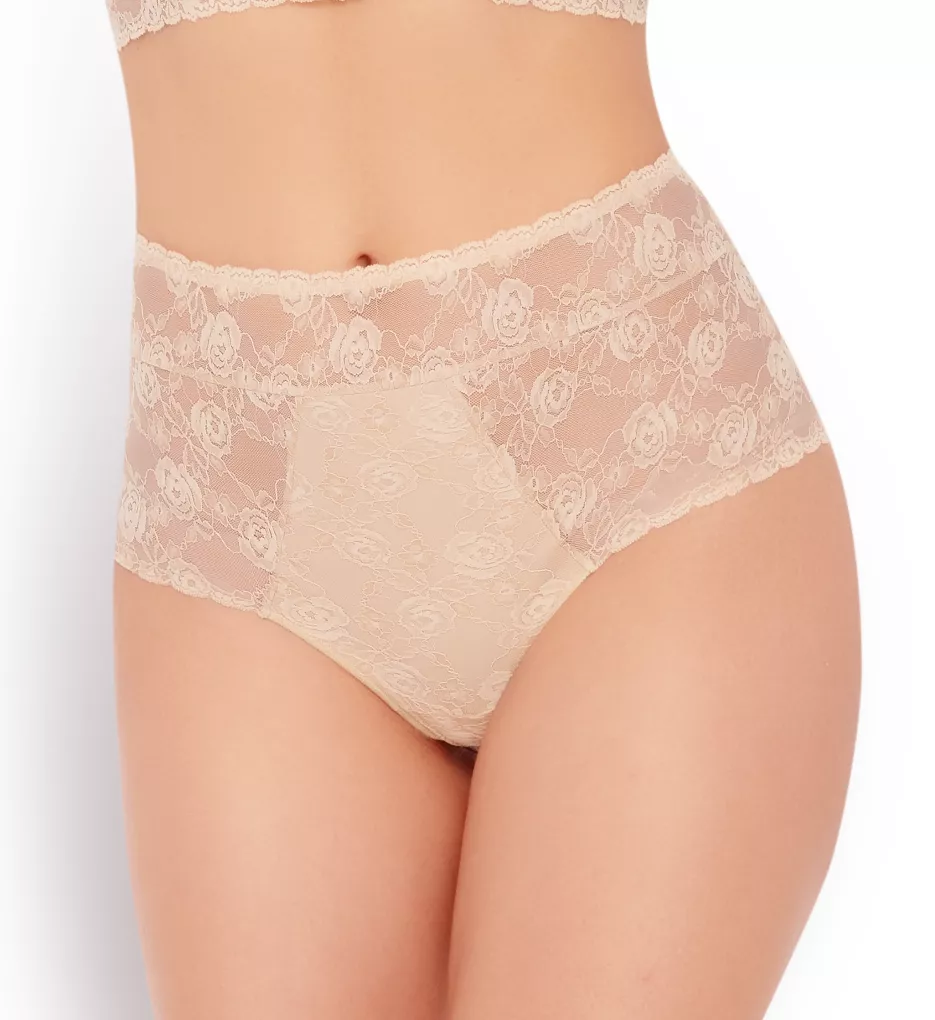 High Rise Signature Lace Panty Nude S
