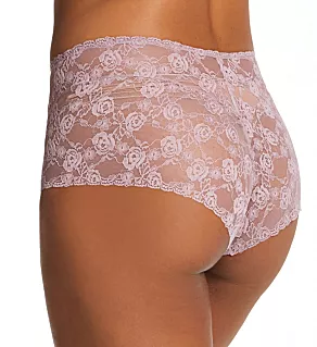 High Rise Signature Lace Panty Lila Obscuro S