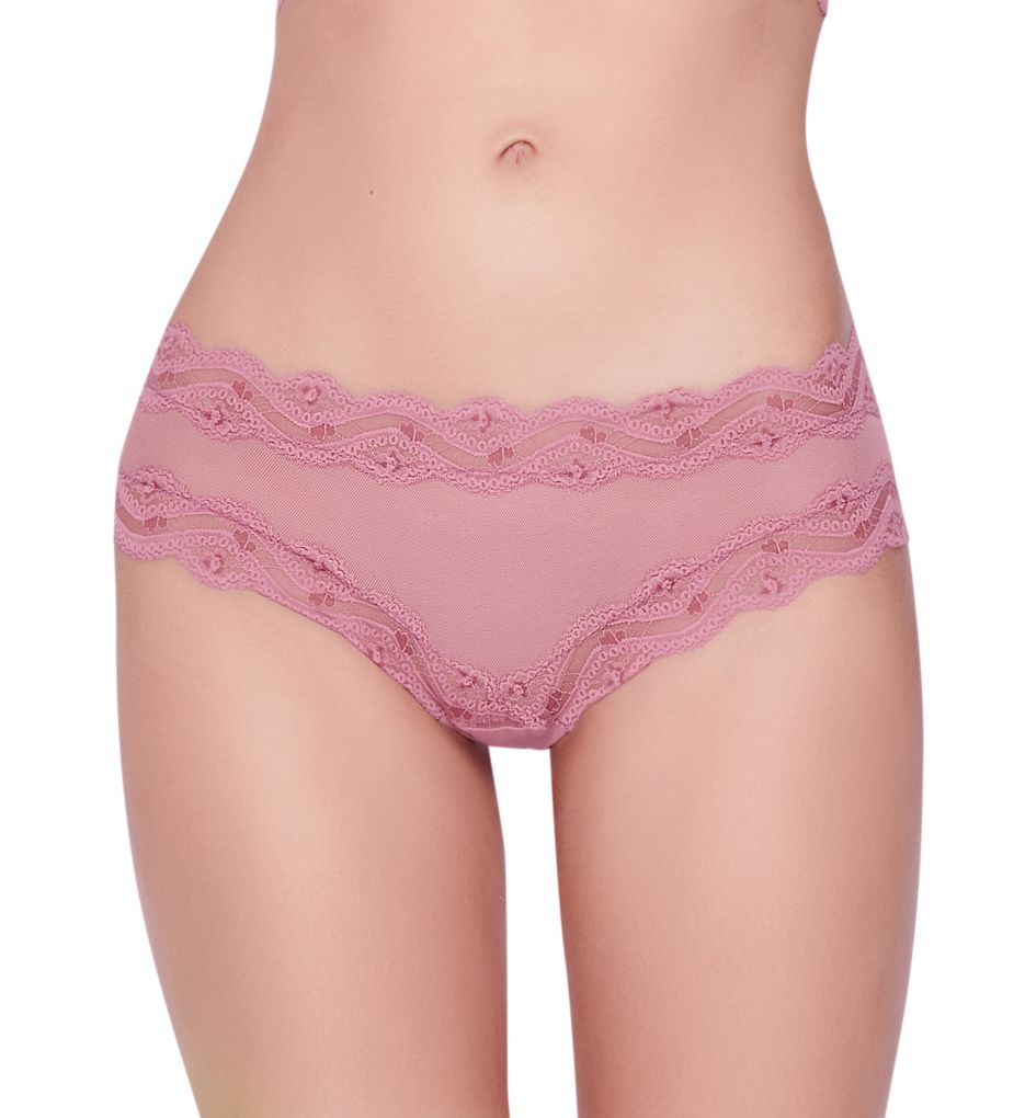 Ilusion : Ilusion 71001244 Mesh Lace Boxer Panty (Rosa S)