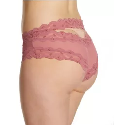 Mesh Lace Boxer Panty Rosa S