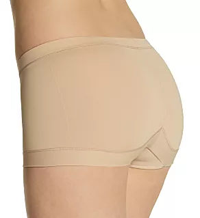 Microfiber Rear Lifting Boyshort Panty Nude S