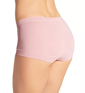 Microfiber Rear Lifting Boyshort Panty Rosa Suave 2X