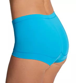 Microfiber Rear Lifting Boyshort Panty Turquoise XL