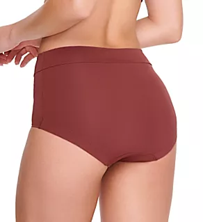 Microfiber Smoothing High Rise Brief Panty Avellana S