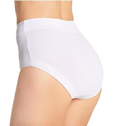 Microfiber Smoothing High Rise Brief Panty Blanco S