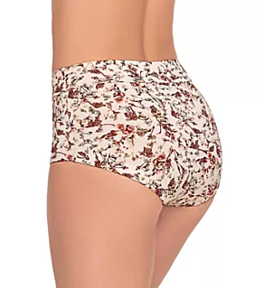 Microfiber Smoothing High Rise Brief Panty Rosas XXII XL