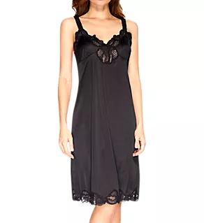 30 Inch Adjustable Strap Lace Full Slip Negro 34