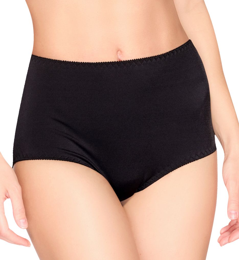 Satin & Lace Boxer Panty Negro S by Ilusion