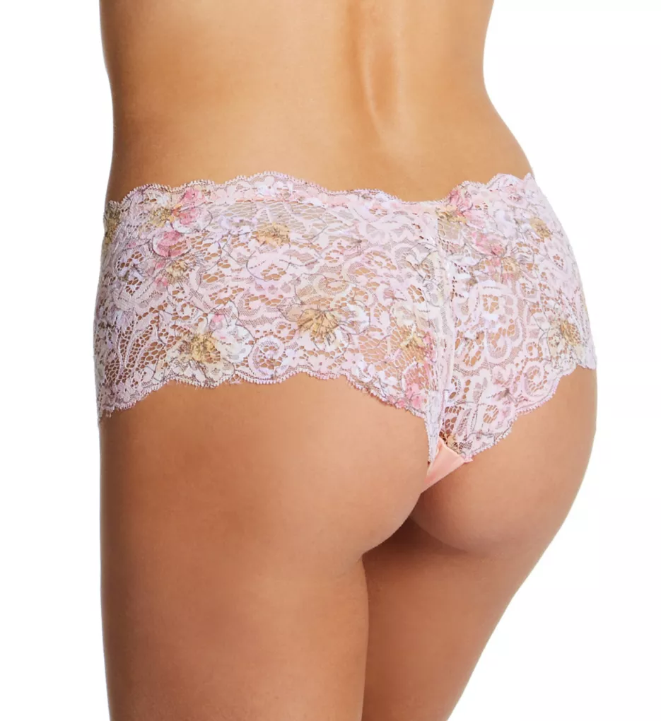 Satin & Lace Boxer Panty Negro S by Ilusion