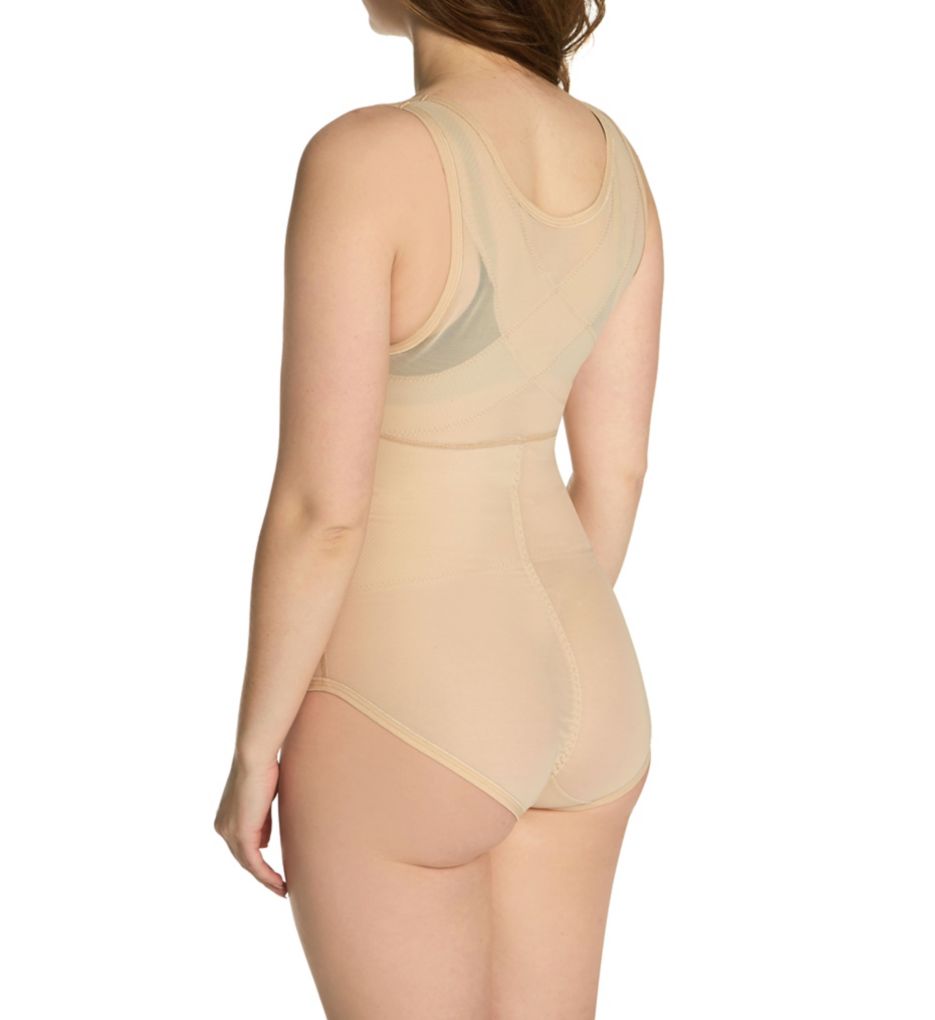 Body Reduction Firm Control Open Bust Bodysuit-bs