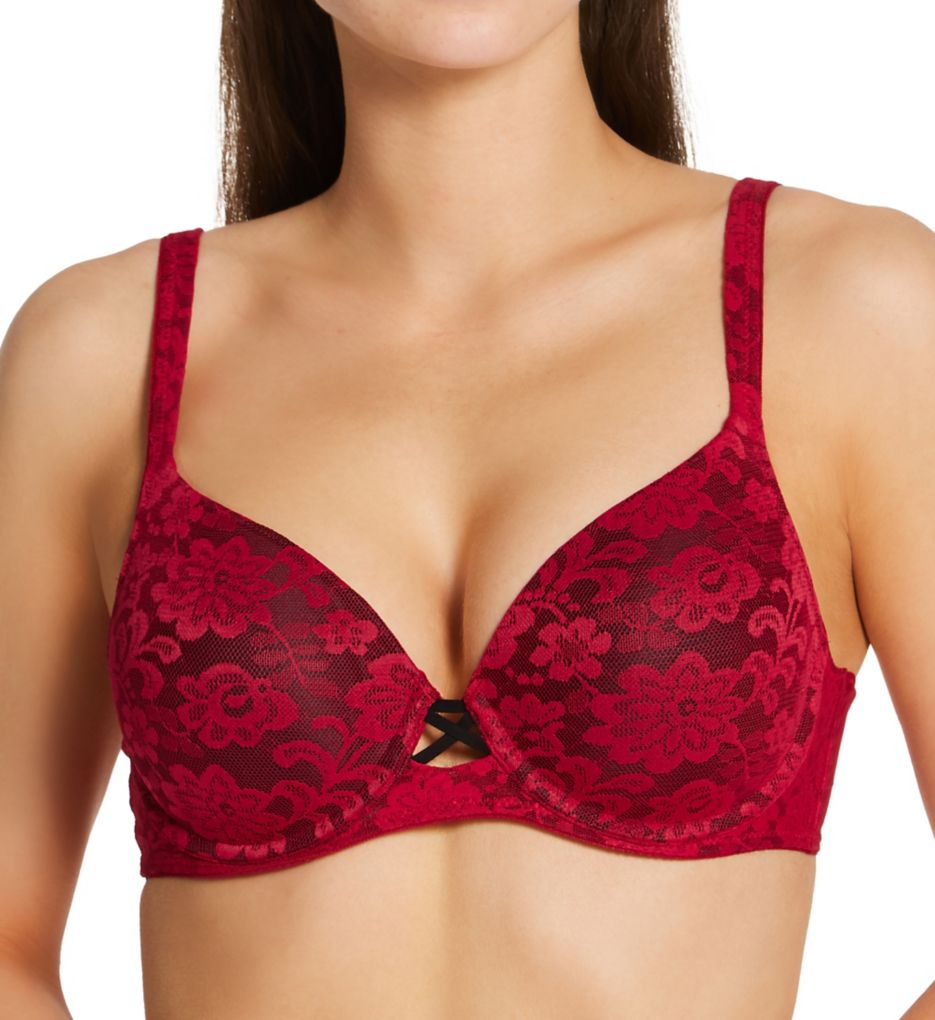 Push-up lace bra