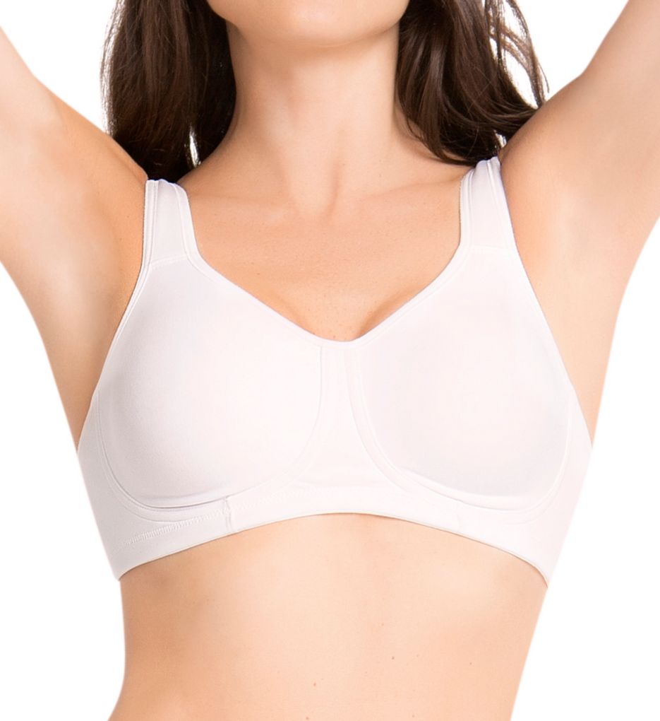 Woman WHITE Pomm'Poire non-wired bra WELENAH