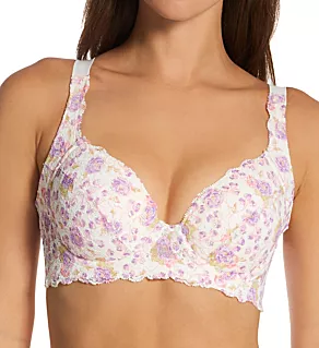 Classic Lace Underwire Bra Bordado Floral 38B