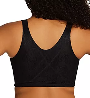 Front Closure Lace Bustier Bra Negro 36B