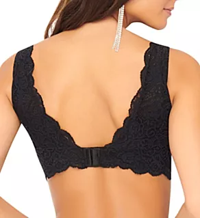 Full Coverage Lace Bra Negro 36B