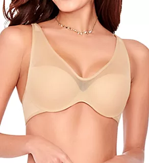 Mesh Demi Bra Nude 34B