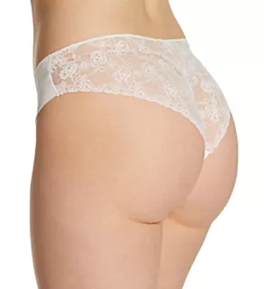 Signature Rose Lace Bikini Panty - 3 Pack Black/White/Nude S