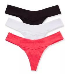 Basic Thong Panty - 3 Pack