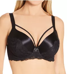 Satin Lace Underwire Bra