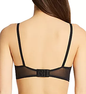 Wireless Lace Mesh Bra Negro 38C