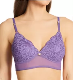 Wireless Lace Mesh Bra