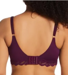 Microfiber Lace Demi Bra Vino 34B