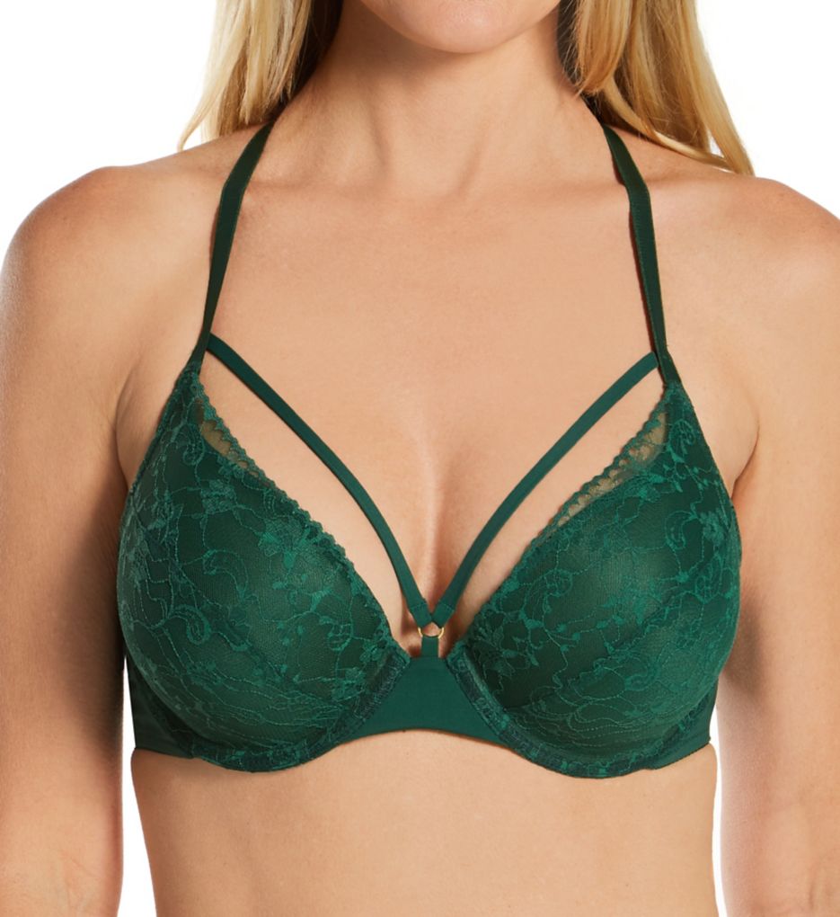 Strappy Lace Demi Underwire Bra