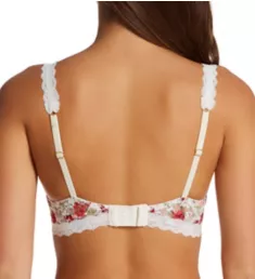 Wireless Floral Lace Triangle Bra