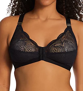 Wireless Lace Bra with Posture Support Negro 38C
