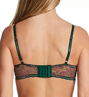 Two-toned Lace Push Up Bra Verde II 34C