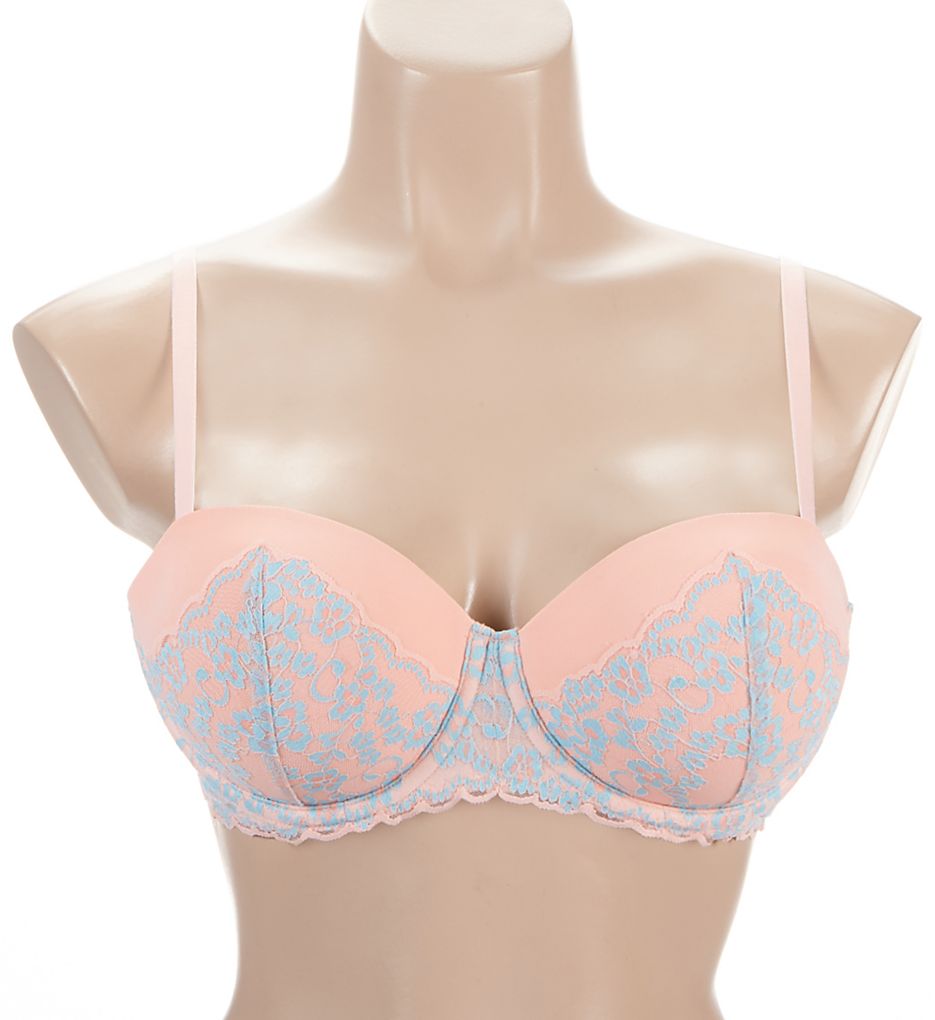 Two-toned Lace Push Up Bra