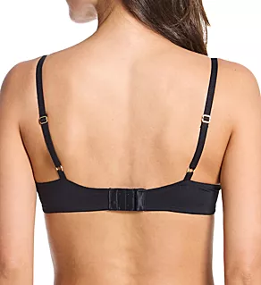 Lace Keyhole Bra Black 34B