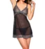 Ilusion Mesh Lace Babydoll Set 71071006