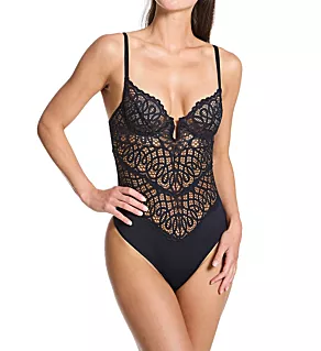 Lace Keyhole Teddy