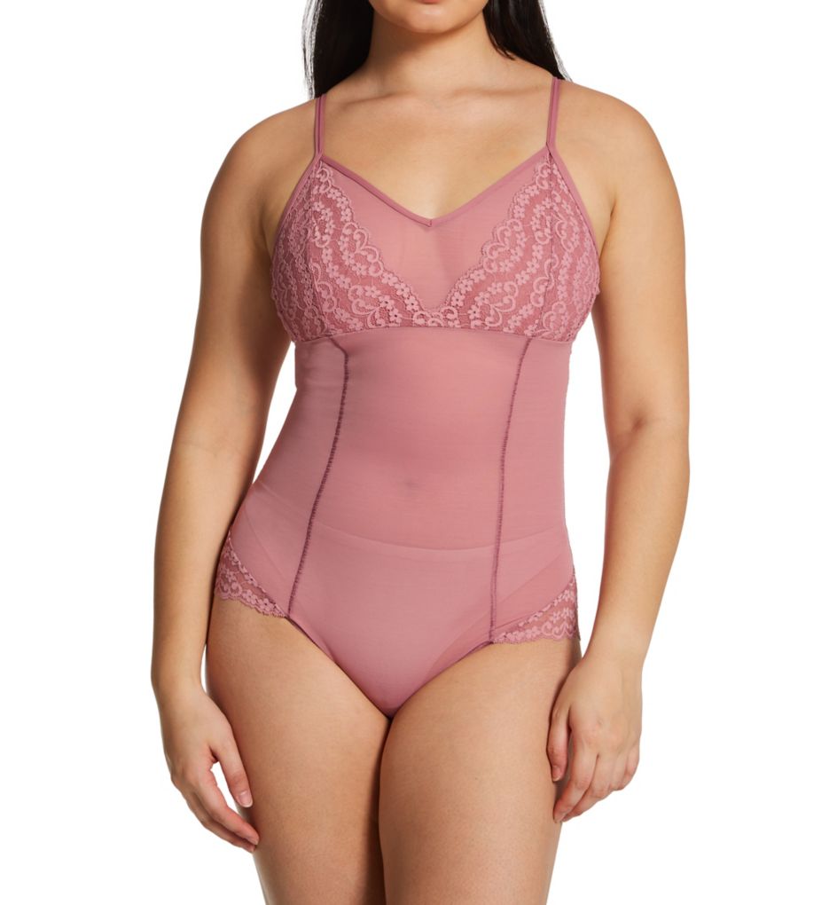 SPANX Plus Size Spotlight On Lace Bodysuit Vintage Rose 2X