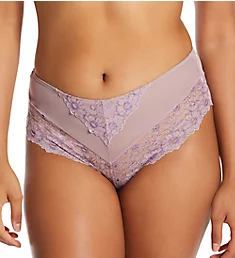 High-Rise Signature Lace Panty Lila Obscuro M