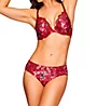 Ilusion Floral Plunge Microfiber Lace Cheeky Panty 71078029 - Image 5