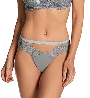 Lace Bikini Panty Gris Real L