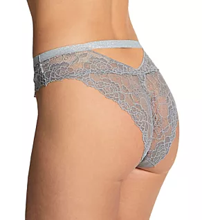 Lace Bikini Panty Gris Real L