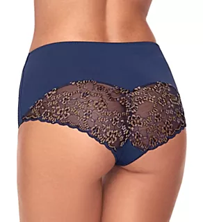 Retro Dreams High Waist Panty Indigo L