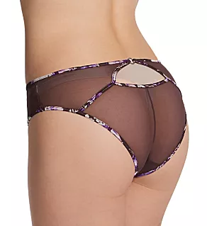 Sheer Elegance Bikini Panty Cocoa I L