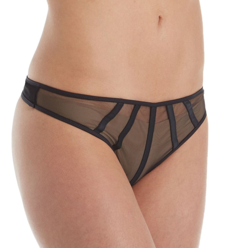 Implicite (2255491): Implicite 23B700 Talisman Thong Panty (Black S)