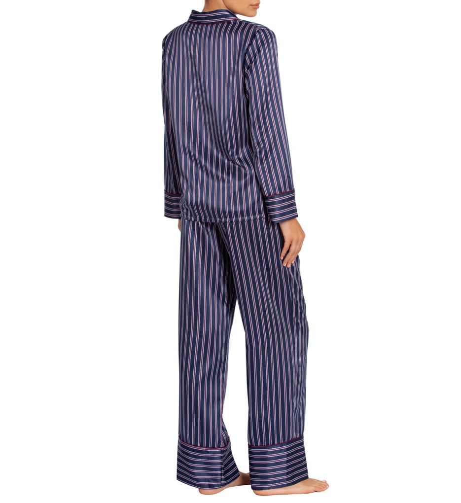 striped pj set