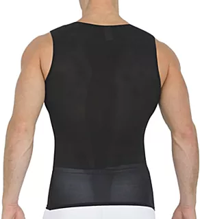 Power Mesh Compression Sleeveless V-Neck Tank