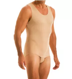 Compression Tank Body Suit Nude L