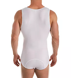 Compression Tank Body Suit White 2XL
