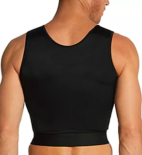 Compression Crop Zip Vest w/ Hook & Loop Straps