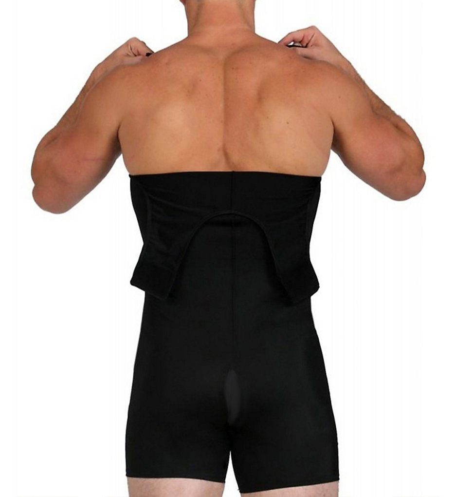 High Compression Zipper Bodysuit, Zip Up Bodysuit