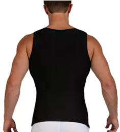 Compression Tank With Side Zipper BLK S